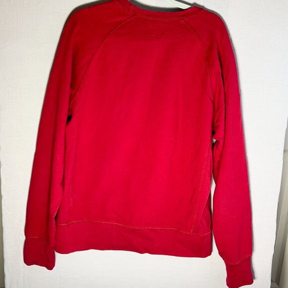 Roots 100% Cotton Sweatshirt, Men's Size Large in Red - Picture 2 of 10